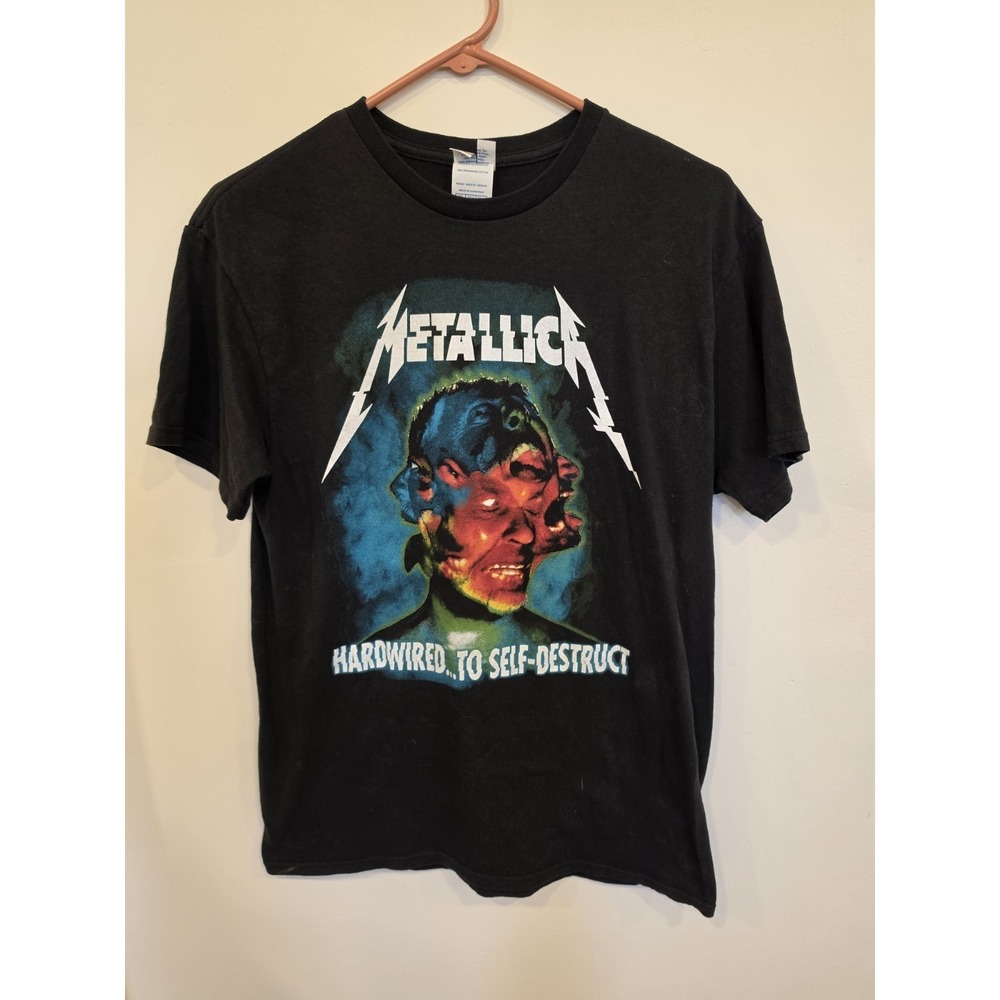 Metallica Hardwired to Self Destruct Tour Dates Shirt Concert Mens M‎ Delta Pro